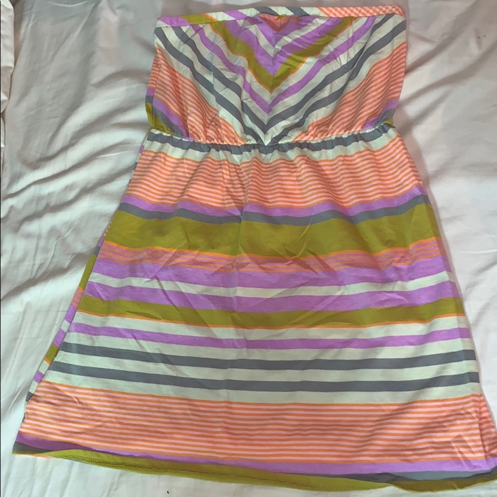 Tube top cover up/ dress